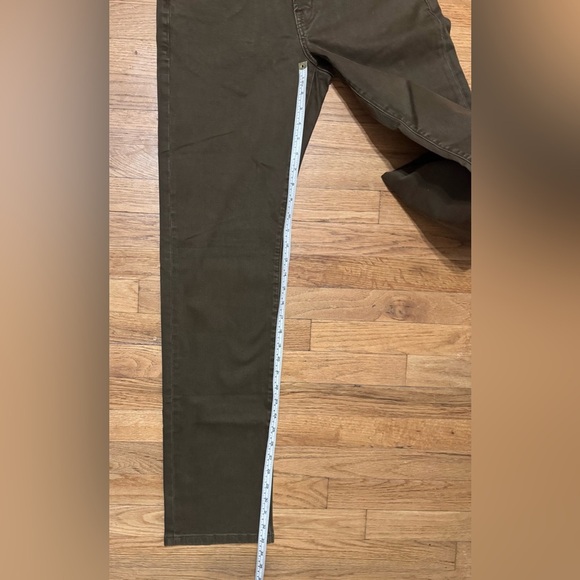 Liverpool Regent Relaxed Straight Colored Denim in Tobacco - Picture 7 of 7